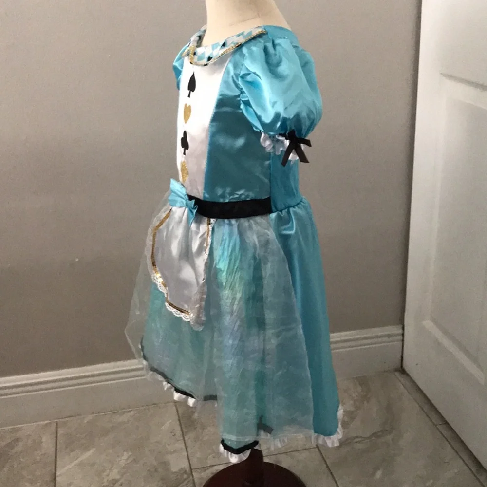 Girl's Miss Alice Storybook Halloween Costume Dress | S 6X